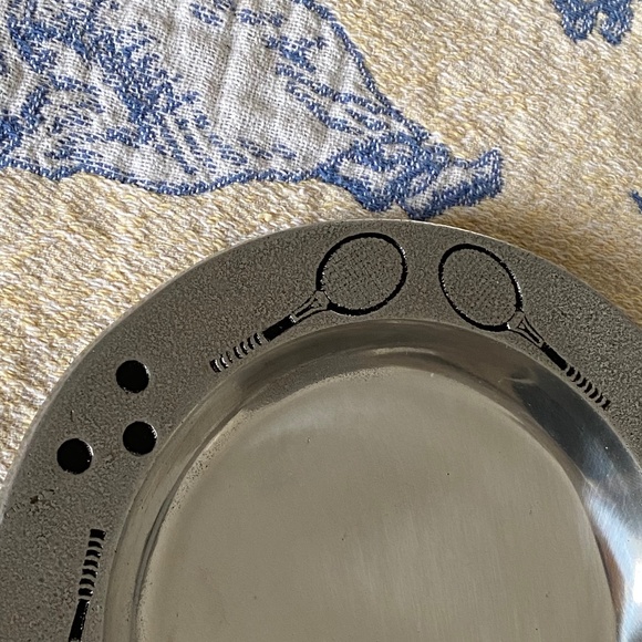 Pewtarex Trophy Plate Dish I Tennis Rim - Picture 7 of 15